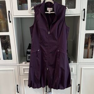 Joseph Ribkoff Sleeveless Dress/ Light Jacket